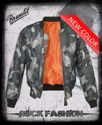 Bunda BRANDIT MA1 Bomber Jacket nightcamo digital