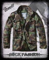 Bunda BRANDIT M65 Standard woodland